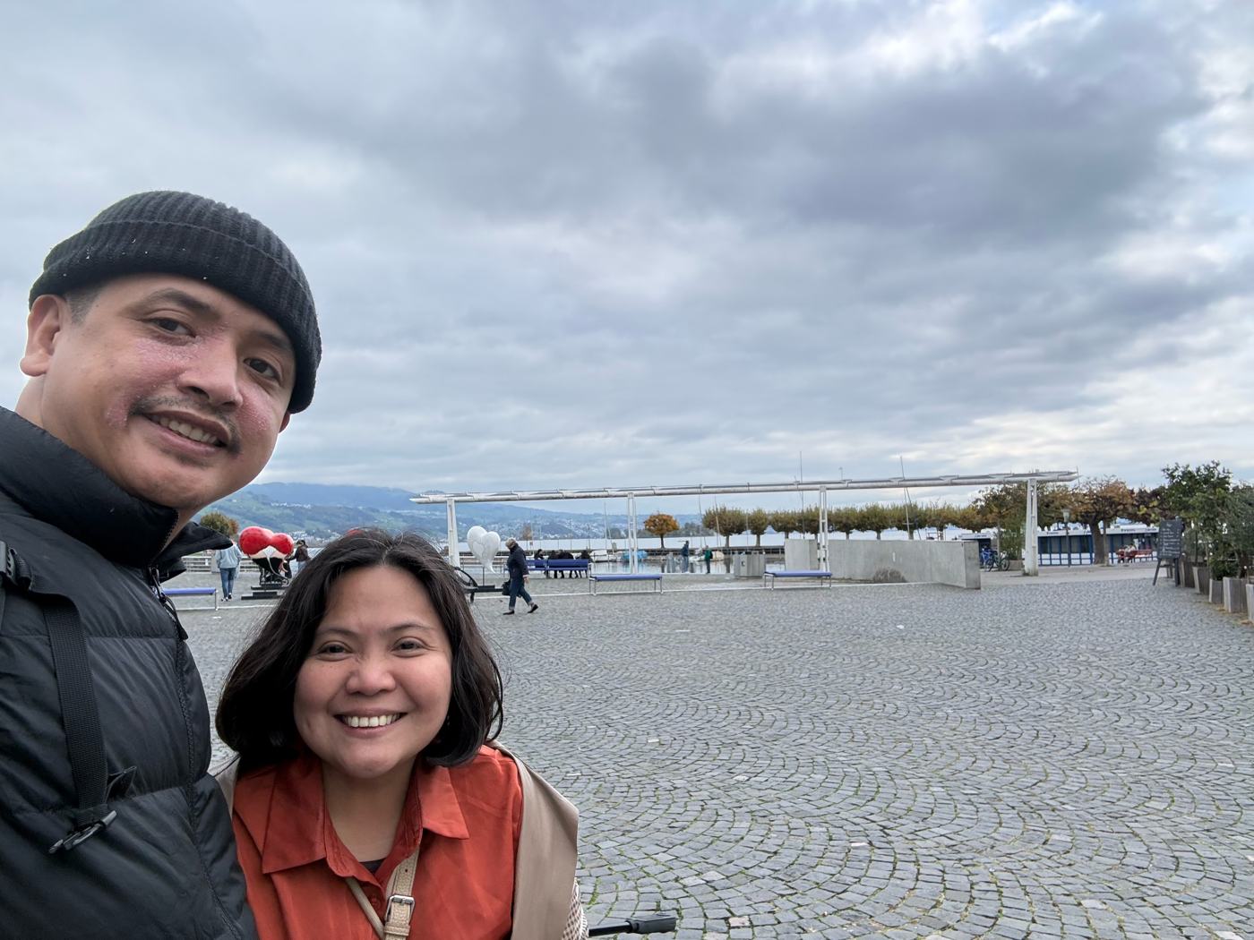 Lake Zurich promenade in Rapperswil