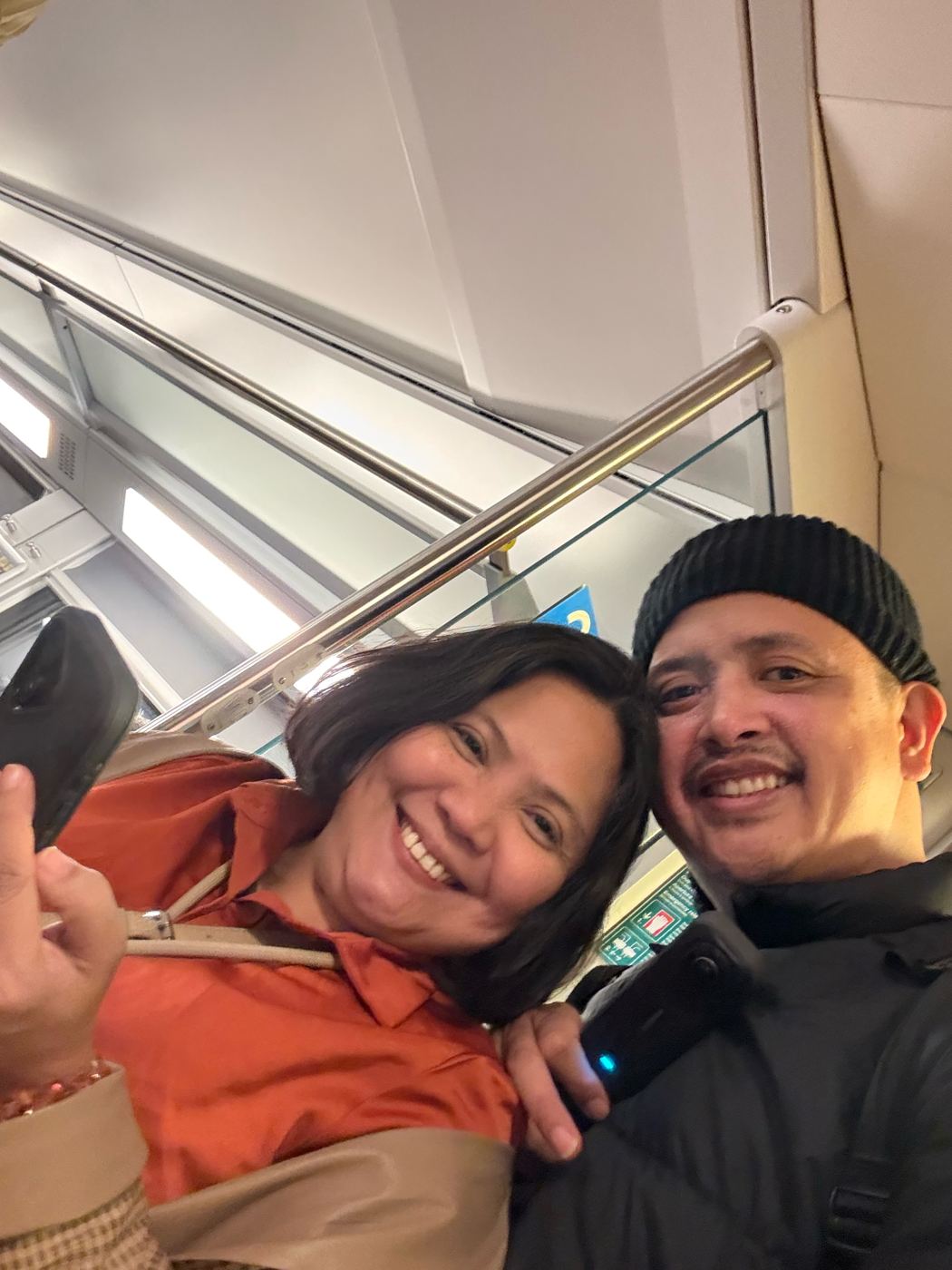 On the train from Zurich to Rapperswil