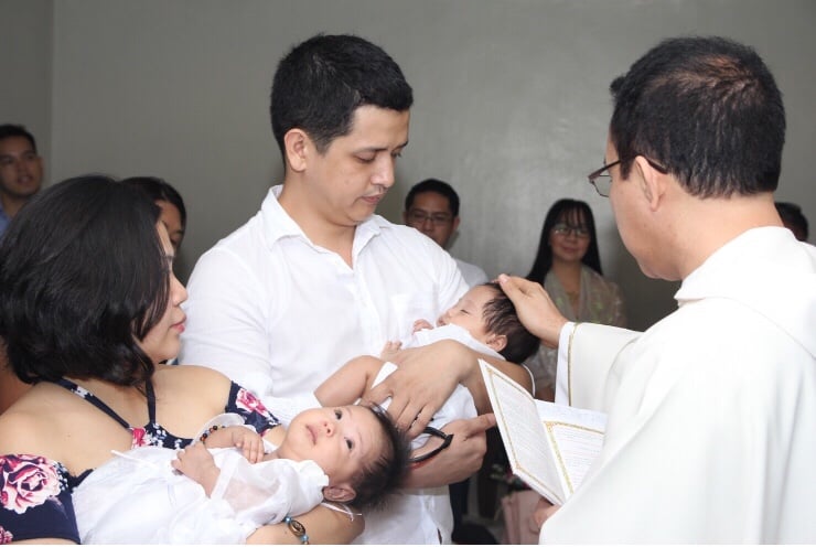 The Twins’ Baptismal Ceremony