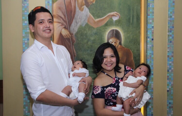 The Twins’ Baptismal Ceremony
