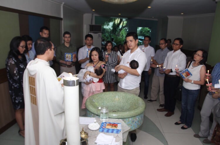 The Twins’ Baptismal Ceremony